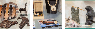 Inuit sculptures, art and gifts at the Dennos Museum Store