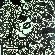 Dance II, 1975, Black and white woodcut