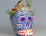 Skull, David Lenares, Mexican, 20th Century, Collection of David Thomas