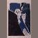 Osuitok Ipeelee (1923-2005), Eskimo Legend: Owl, Fox and Hare, 1959, Skin stencil