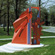 Marcia Wood, Élan Muse, 1990, Painted steel