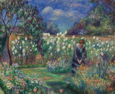 Woman Picking Flowers