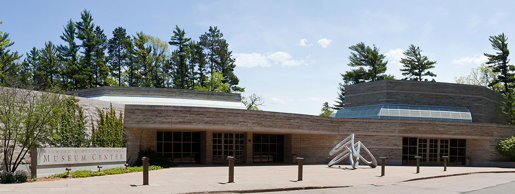 Photo of an educational performance at the Milliken Auditorium