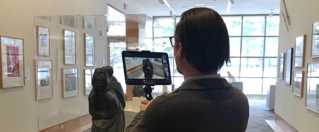 Jason Dake leading a Virtual Tour