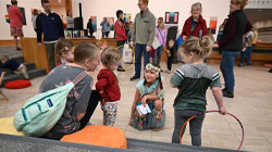 Kids playing at Indigenous Peoples' Day 2023