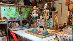 Dewey Blocksma's studio
