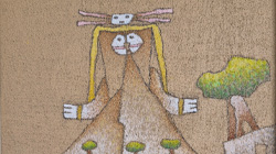 Illustration from "The Most Beautiful Cemetery in the World" by John Carlos Herrera Rodriguez.