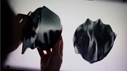 Catie Newell art objects backlit